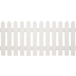STAKET VITMÅLAT